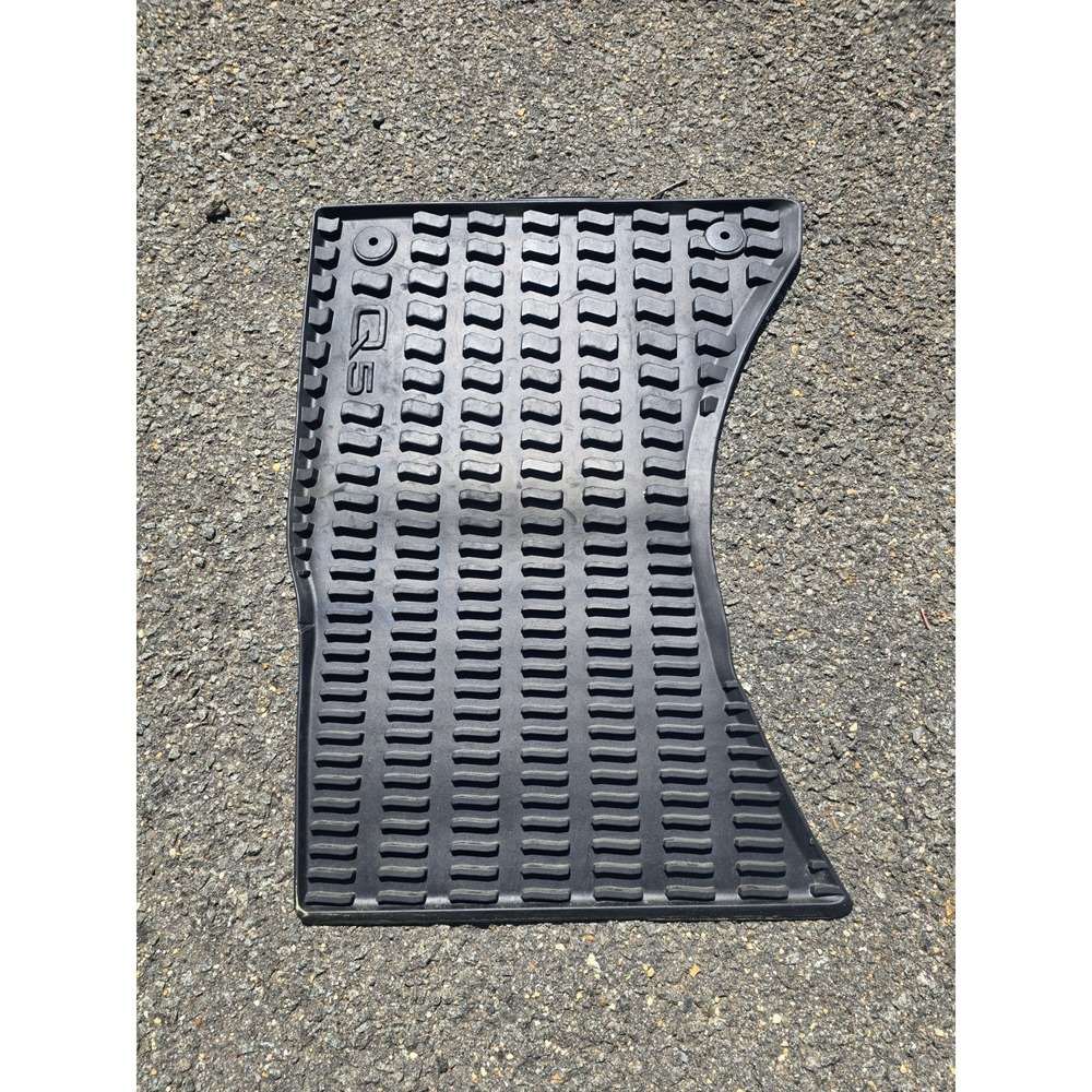 Audi Genuine Rubber Floor Mat for Audi Q5 Black Front Driver 2008-2014